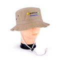 Brushed Cotton Twill Fishing Bucket Hat